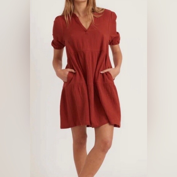 Marine Layer Jamie Crinkle Dress - Picture 1 of 6